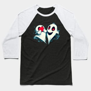 Two Ghosts in love Baseball T-Shirt